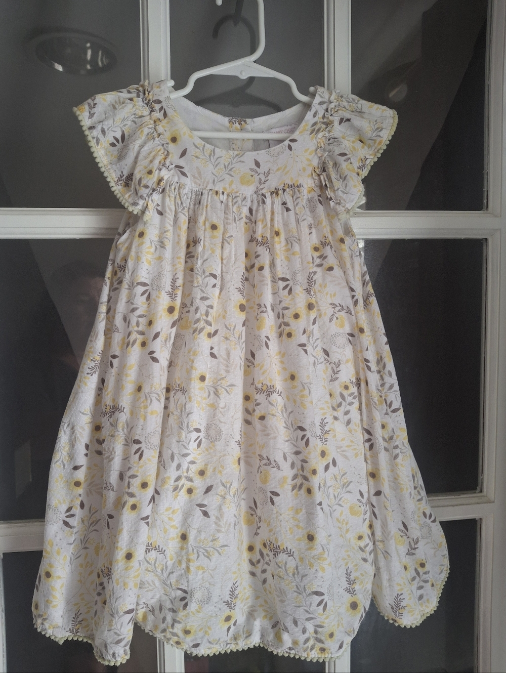 Shabby Chic Sunflower Dress Size 4